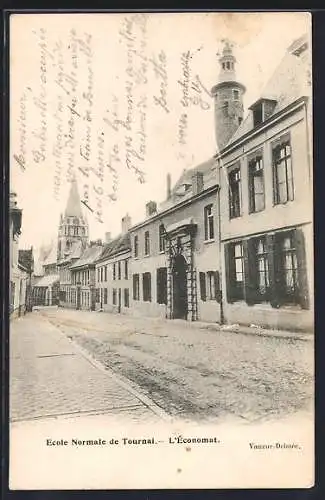 AK Tournai, Ecole Normale, L`Économat