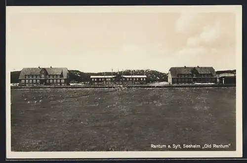 AK Rantum, Blick auf das Seeheim Old Rantum
