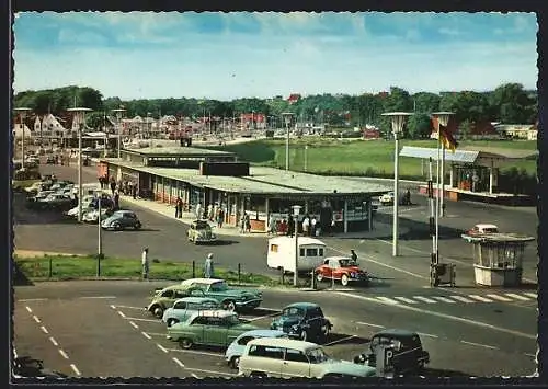 AK Flensburg, Grenzübergang Krusau