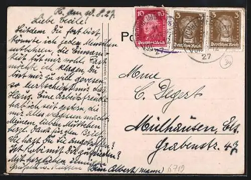 AK Kirchheimbolanden, Städtisches Kurhaus auf dem Schillerheim