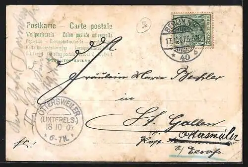 AK Berlin, Neue Wache mit Strassenpartie