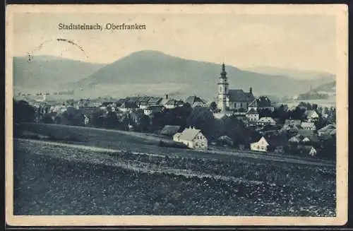 AK Stadtsteinach /Oberfranken, Panorama des Ortes