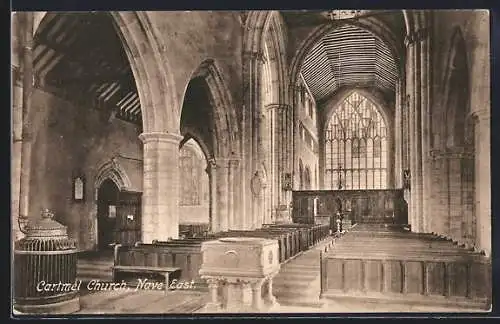 AK Cartmel, The Church, Nave, East