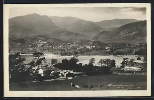 AK Coniston, Water and Village