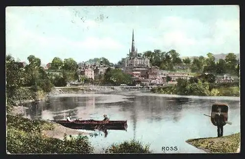 AK Ross, Boat on the River