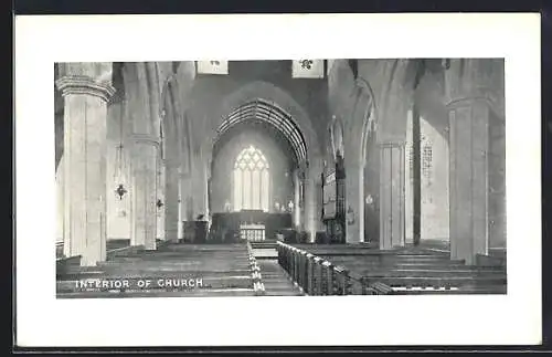 AK Pembridge, Interior of Church