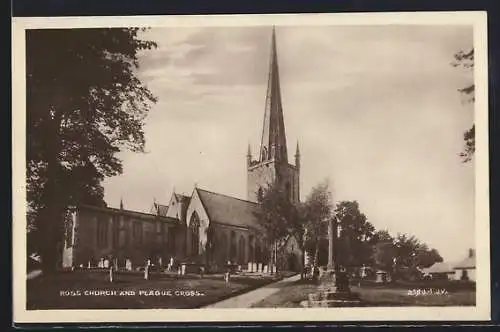 AK Ross, Church and Plague Cross