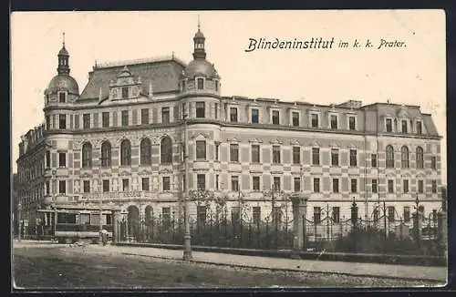 AK Wien, Blindeninstitut im k. k. Prater