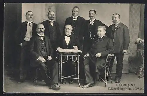 AK I. Leitung des Leitha-Sängegaues 1908 /09