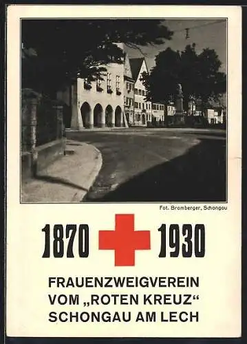 AK Schongau am Lech, Frauenzweigverein vom Roten Kreuz