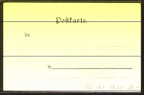 Künstler-AK Friedrich Perlberg: Venedig, Abfahrt der Hohenzollern, der Staatsyacht des Deutschen Reiches