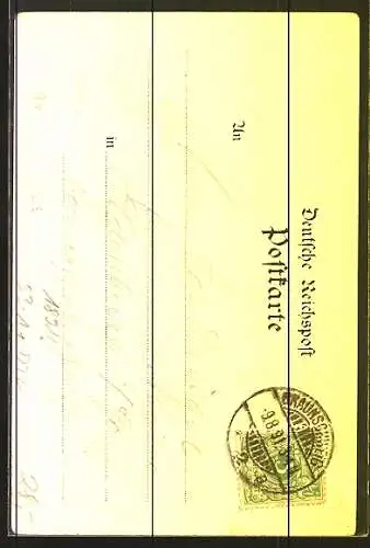 Vorläufer-Lithographie Braunschweig, Altstad-Markt nebst Brunnen aus dem Jahre 1409