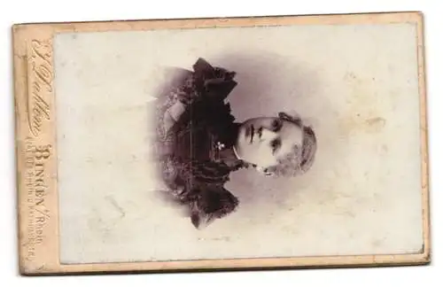 Fotografie J. Dahlem, Bingen a. Rh., Ansicht Bingen a. Rh., Blick auf das Atelier und nach der Stadt