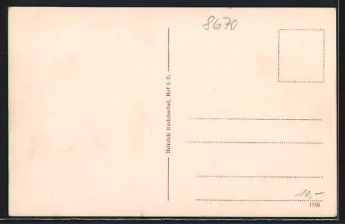 AK Hof i. B., Gesamtansicht