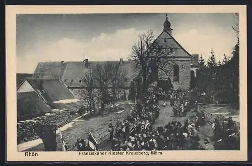 AK Bischofsheim / Rhön, Franziskanerkloster Kreuzberg