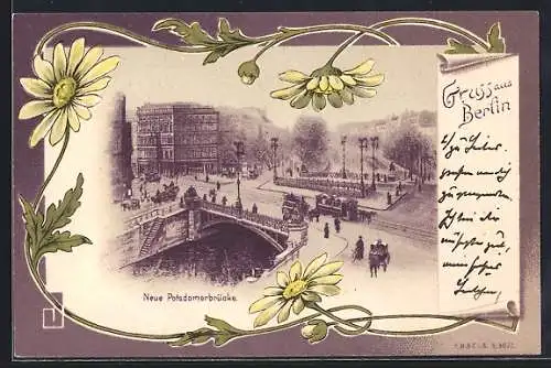 AK Berlin-Tiergarten, Neue Potsdamerbrücke, Margherite