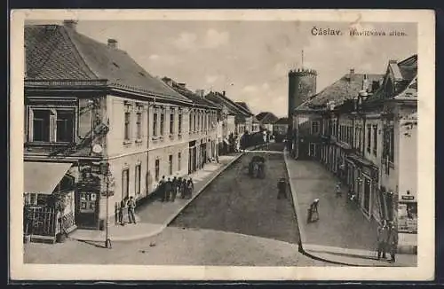 AK Tschaslau / Caslav, Havlickova ulice