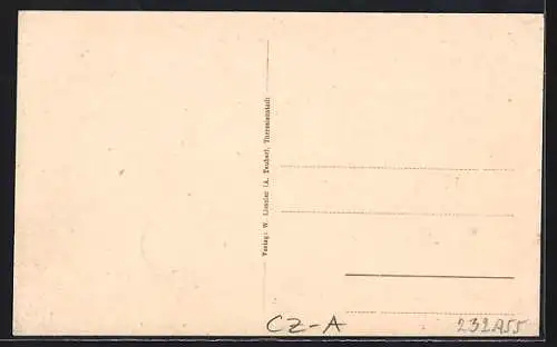 AK Theresienstadt / Terezin, Grosse Infanterie-Kaserne