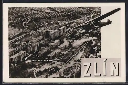 AK Zlín, Pohled s letadla