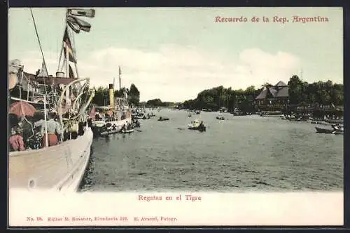 AK Tigre, Regatas en el Tigre