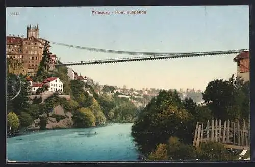 AK Fribourg, Pont suspendu