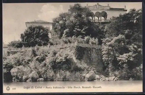 AK Punta Balbianello, Villa March. Arconati-Visconti