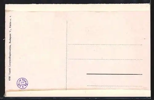 AK Belgrad, Közlekedésügyi miniszterium Konak, Verkehrsministerium, Strassenbahn