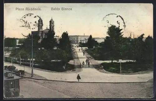 AK Bahia Blanca, Plaza Rivadavia