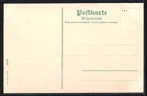 AK Rheinfelden, Ortsansicht mit Flusspartie