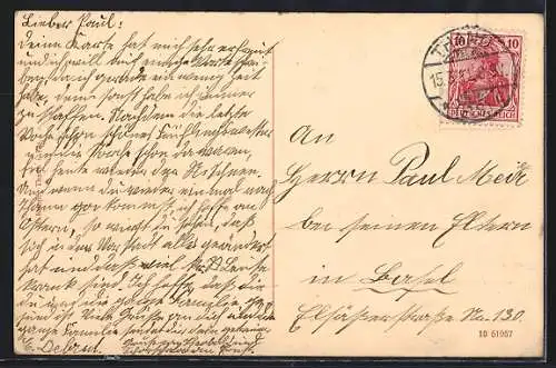 AK Thann / Els., en Hiver, le pont