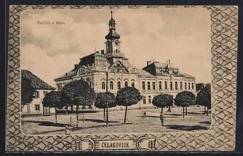 AK Celákovice, Radnice a skola