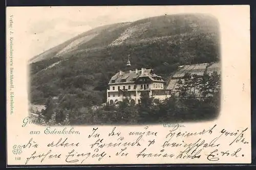 AK Edenkoben, Gasthof Waldhaus mit Umgebung