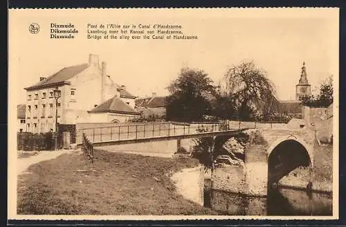 AK Dixmude, Pont de l`Allée sur le canal d`Handzame
