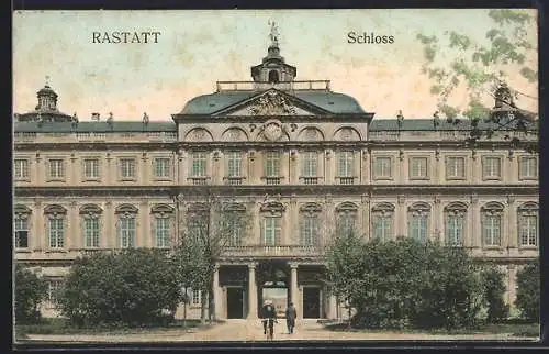 AK Rastatt, Partie am Schloss