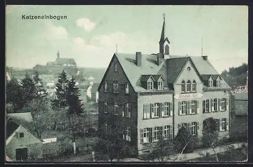 AK Katzenelnbogen, Elisabeth-Stift aus der Vogelschau