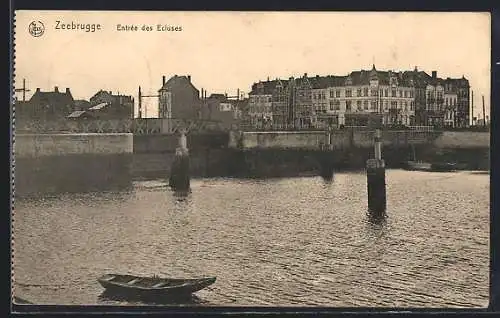 AK Zeebrugge, Ingang der Sluizen