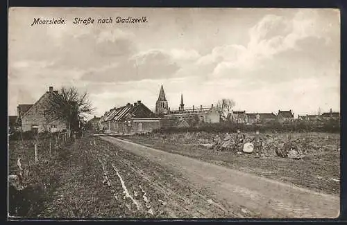 AK Moorslede, Strasse nach Dadizeelé