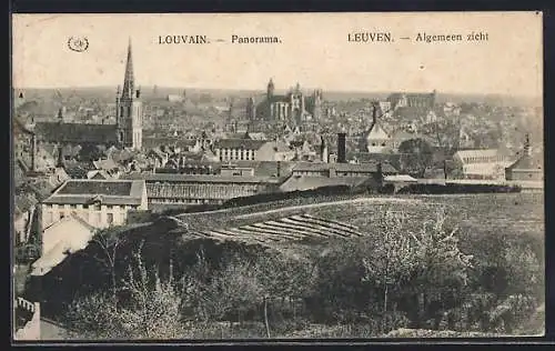 AK Leuven, Algemeene Zicht, Blick auf die Kirche