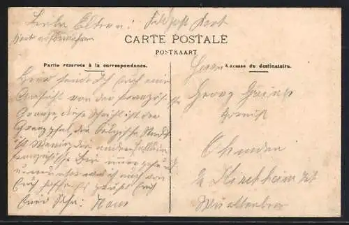 AK Menin / Meenen, La Douane Francaise / Fransch Tolkantoor