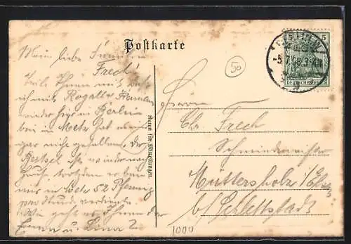 AK Berlin-Tiergarten, Gasthaus Alt-Bayern, der Städte-Saal