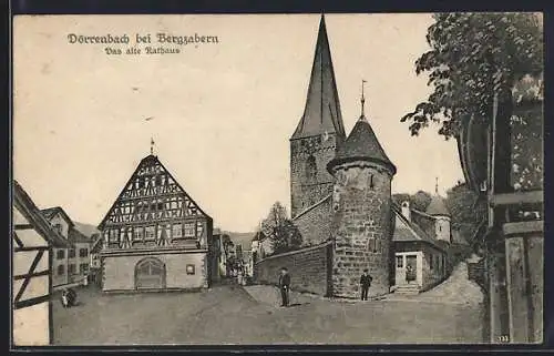 AK Dörrenbach / Pfalz, Das alte Rathaus