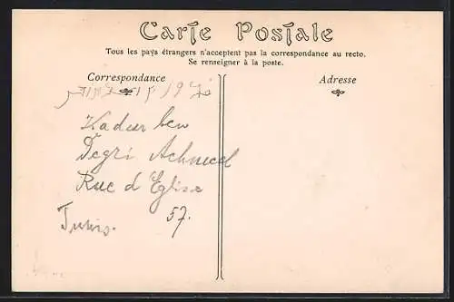 AK Carthage, Colline de Saint-Louis, vue des Fouilles