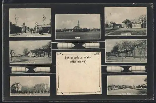 AK Köln-Wahn, Schiessplatz, Wahner Tor und Wahner Heide