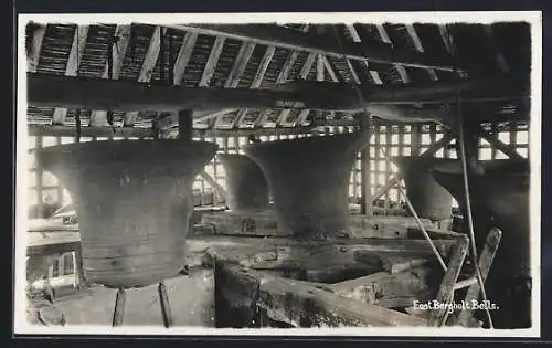 AK East Bergholt, Bells, Blick in den Glockenturm