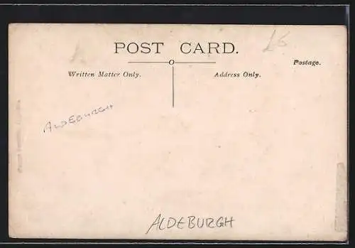 AK Aldeburgh, Partie am Gutshof