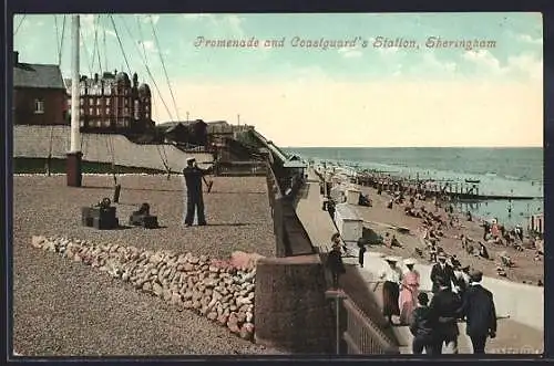 AK Sheringham, Promenade and Coastguard`s Station