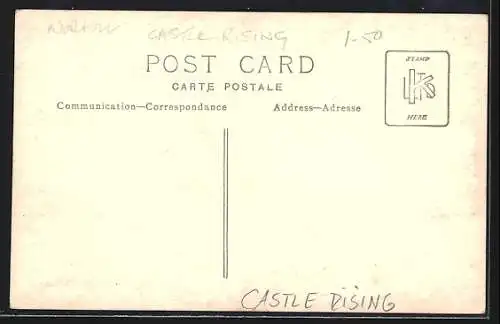 AK Castle Rising, Courtyard