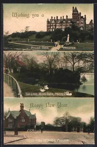 AK Preston, Miller Park, Moor Park, Lake and Entrance