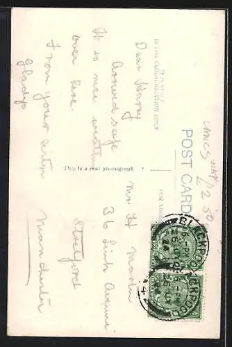 AK Blackpool, The Great Wheel, from Adelaide St.