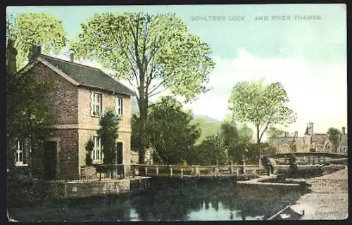 AK Boulters Lock, Lock and River Thames